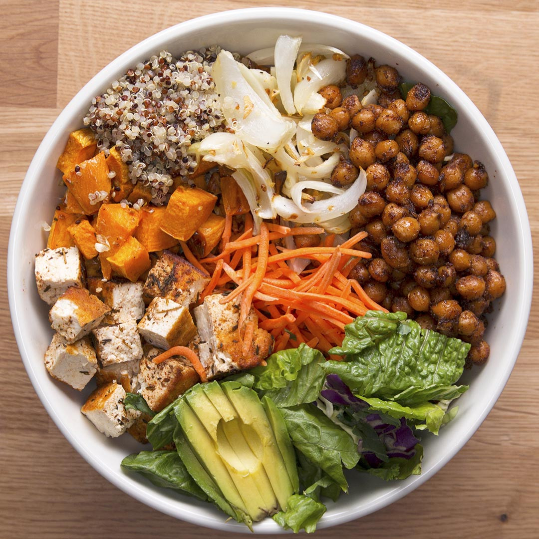 Vegan Protein Bowls
 Protein Packed Buddha Bowl Recipe by Tasty