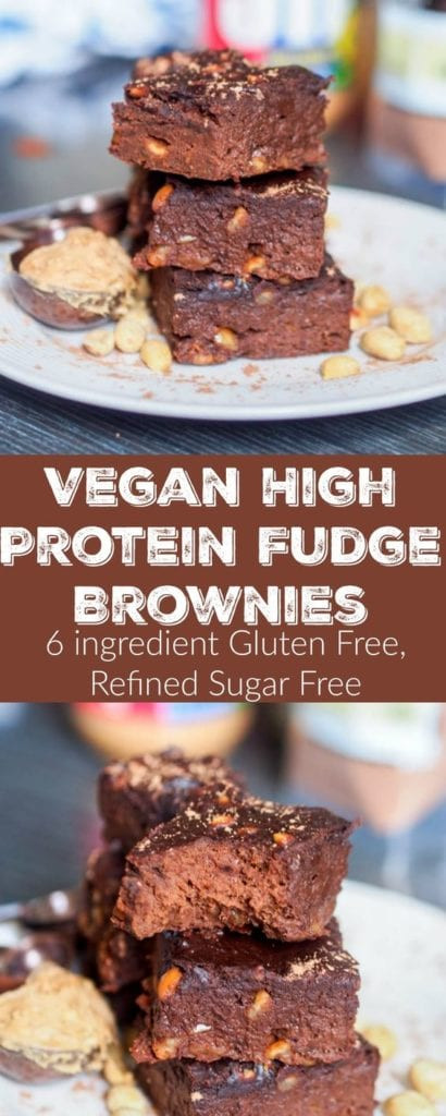 Vegan Protein Brownies
 Protein Brownies Recipe GF Vegan Flourless Refined