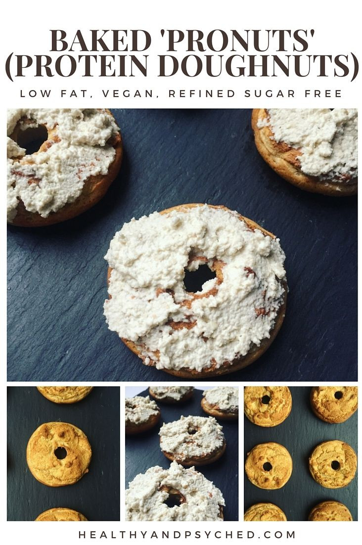 Vegan Protein Donut Recipe
 Have you heard of Pronuts Vegan protein doughnut recipe