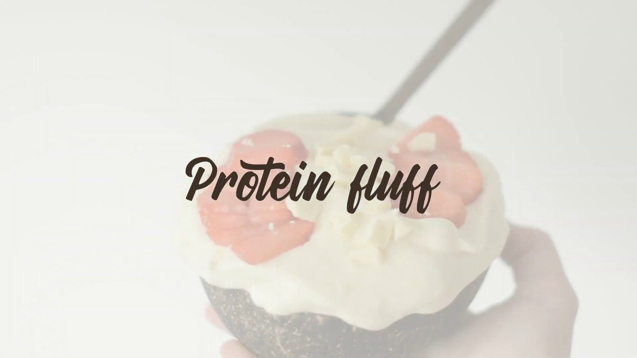 Vegan Protein Fluff
 VEGAN PROTEIN FLUFF W WHITE CHOCOLATE