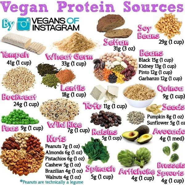 Vegan Protein Foods
 Protein Sources in a Vegan t