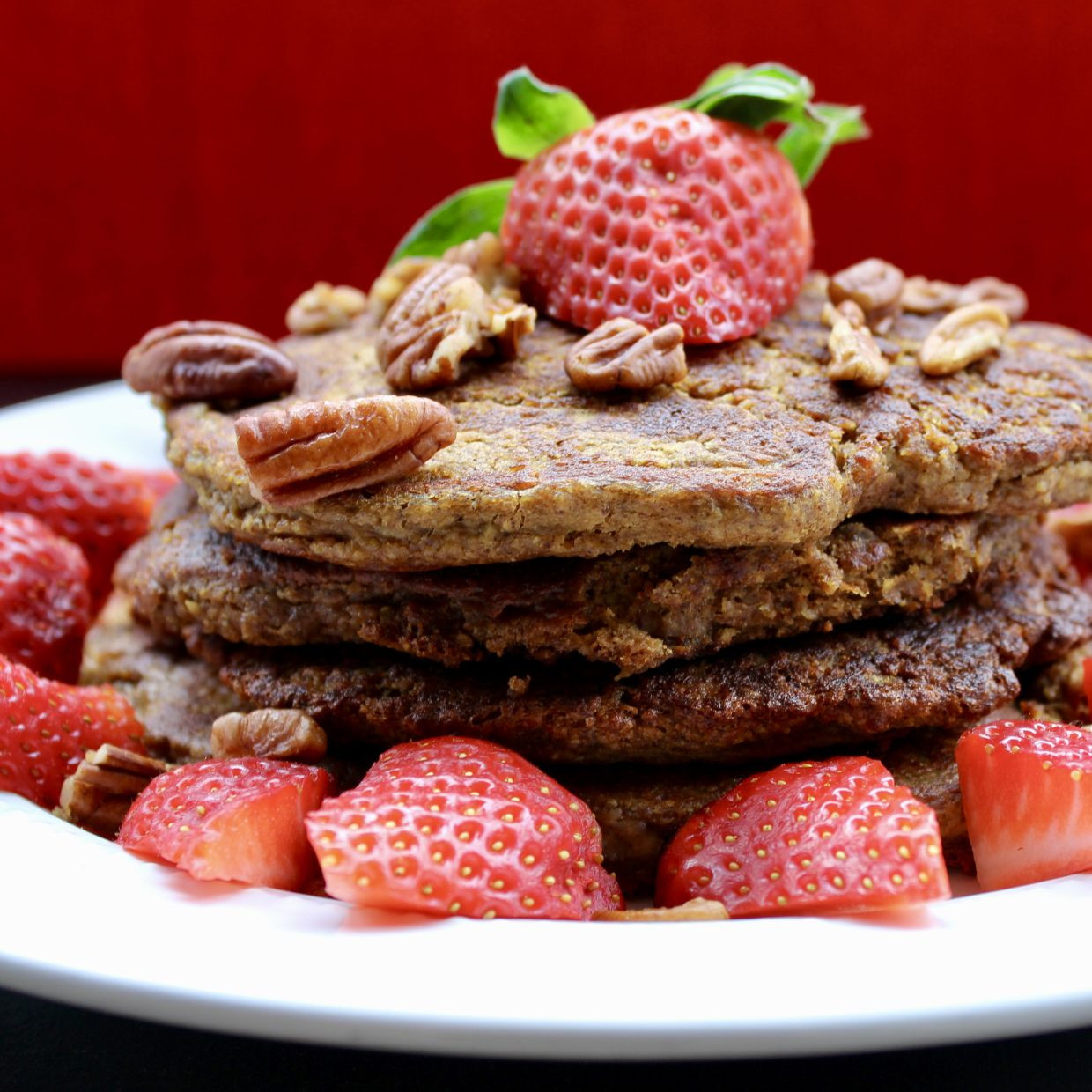 Vegan Protein Pancakes Healthy
 Healthy Vegan Oatmeal Protein Pancakes