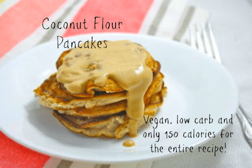 Vegan Protein Pancakes Low Carb
 Coconut Flour Pancakes Vegan Grain Free Paleo