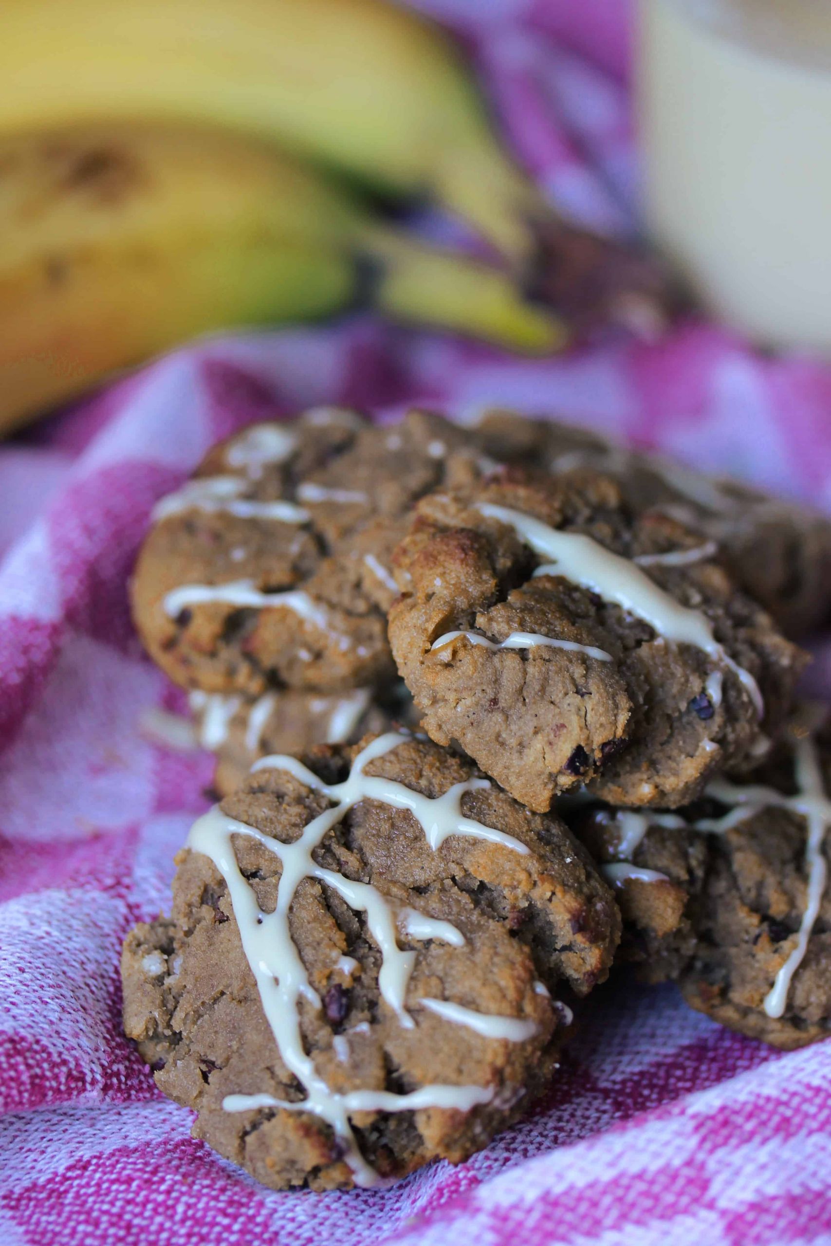 Vegan Protein Powder Cookies
 Vegan Protein Cookies with Cacao Nibs and Peanut