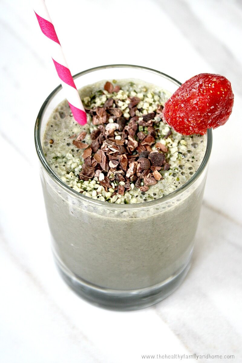 Vegan Protein Powder Recipes
 Chocolate Strawberry Almond Protein Smoothie