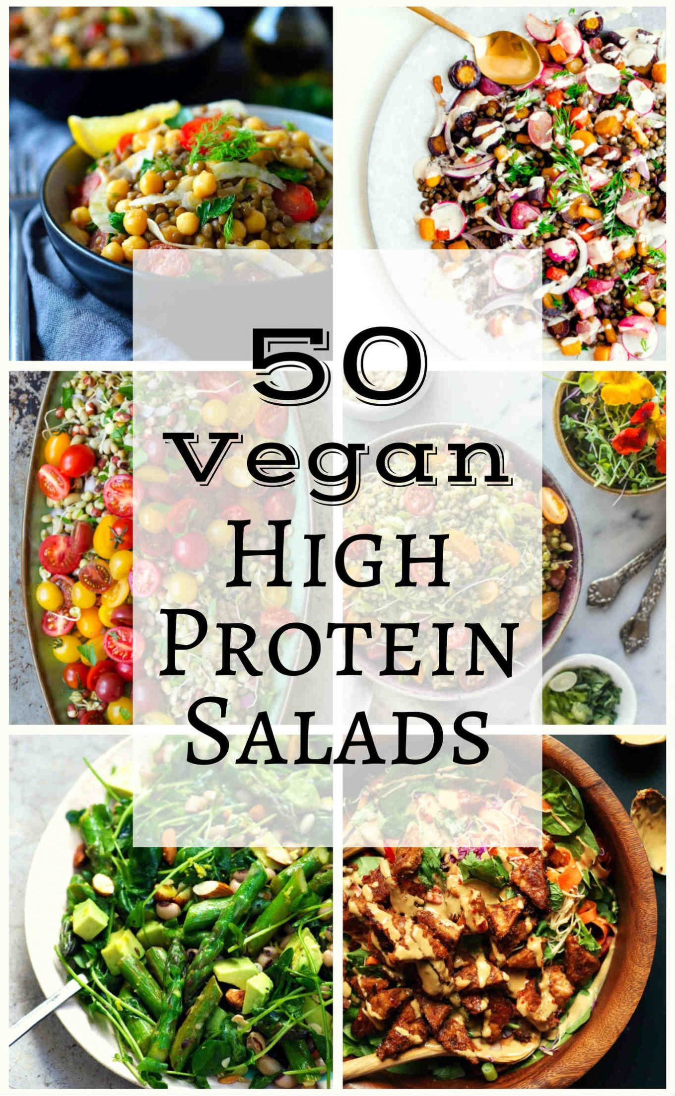Vegan Protein Salad Recipes
 50 Vegan High Protein Salads