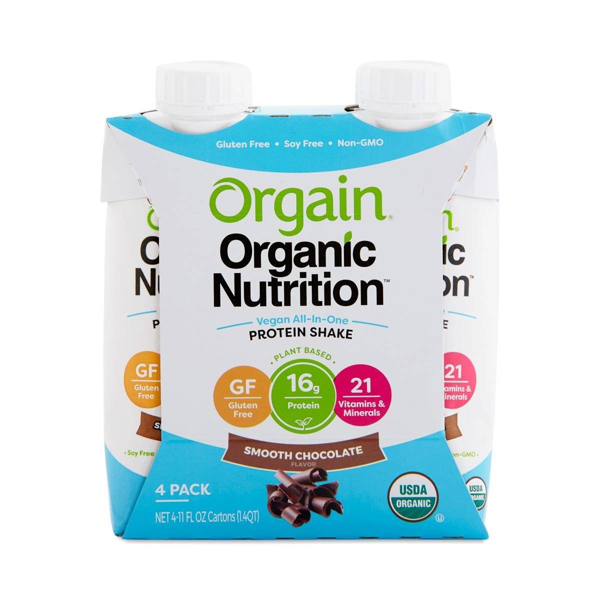 Vegan Protein Shake
 Organic Vegan Protein Shake Chocolate by Orgain Thrive