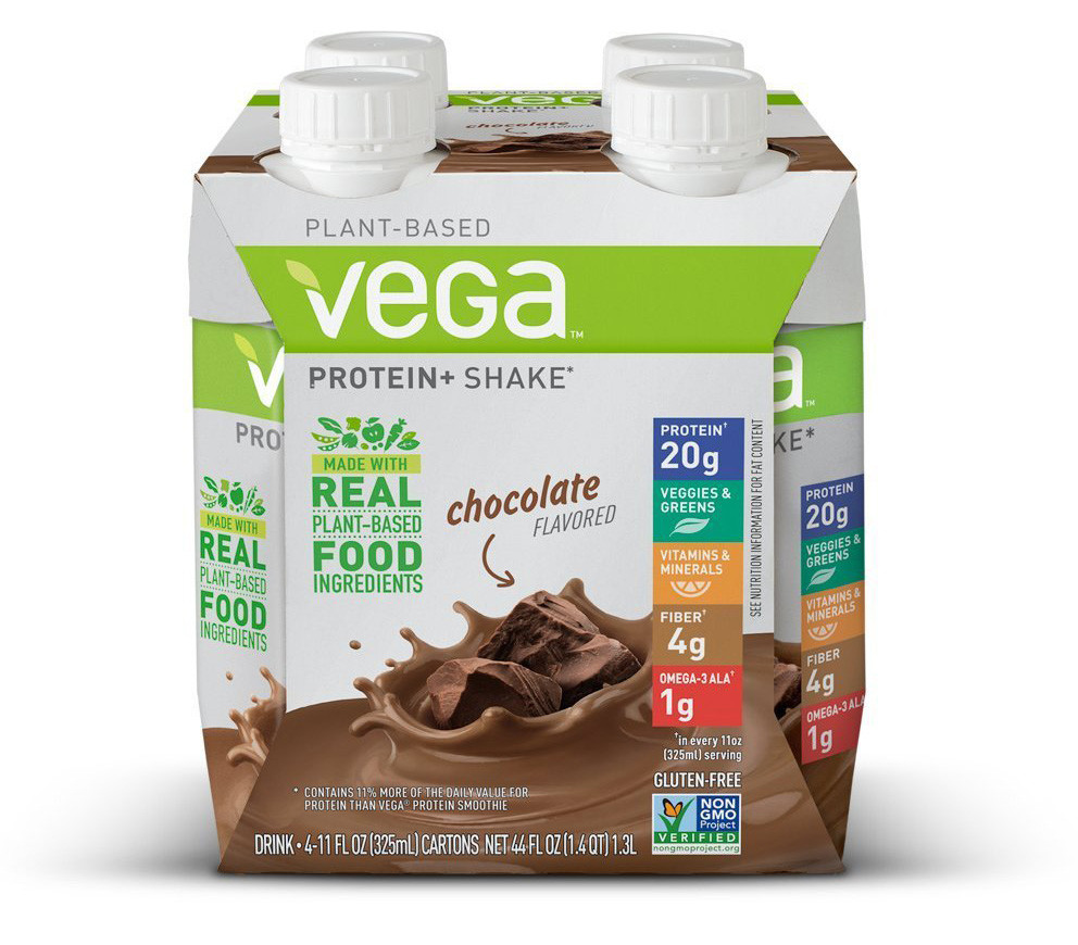 Vegan Protein Shake
 Vega Plant Based Chocolate Vegan Protein Shake 20 g 4