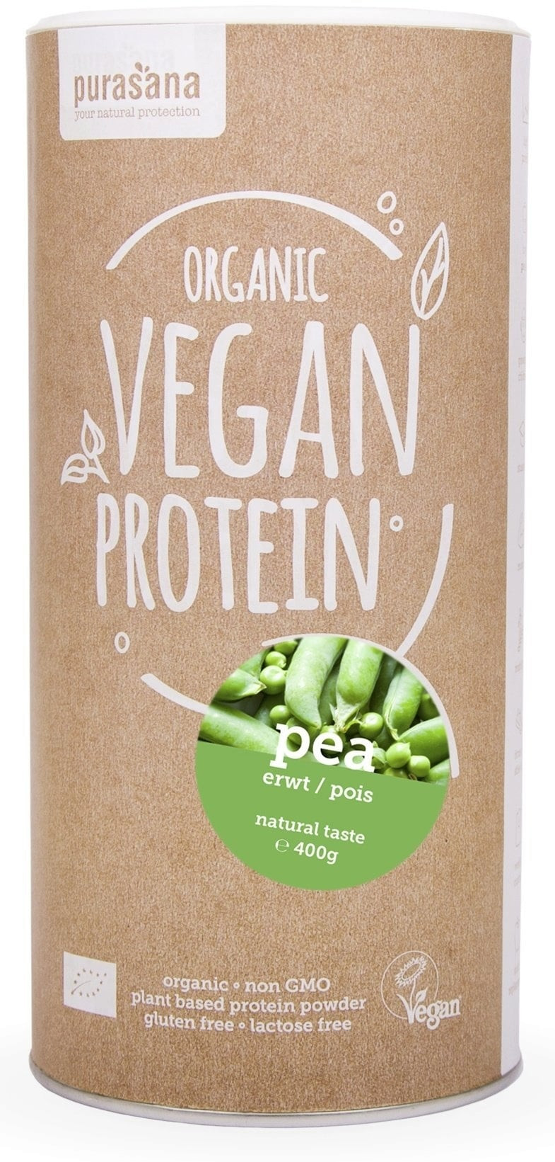 Vegan Protein Shake
 Organic Vegan Protein Shake Pea Protein Purasana