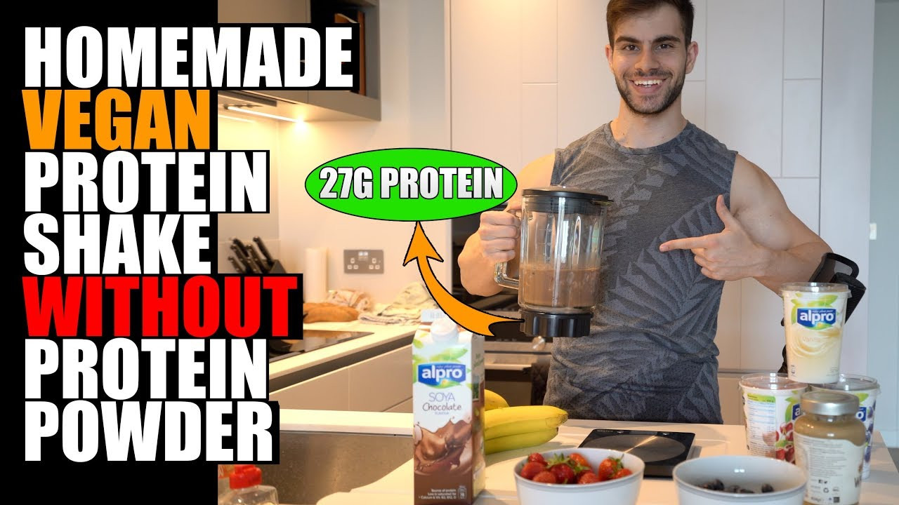 Vegan Protein Shake Without Powder
 How To Make Your Own VEGAN Homemade Protein Shake Without