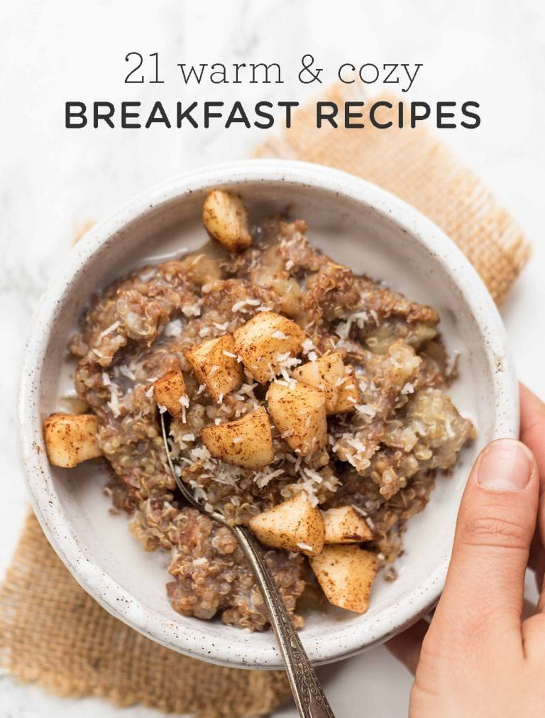 Warm Vegan Breakfast
 21 Warm & Cozy Winter Breakfast Recipes