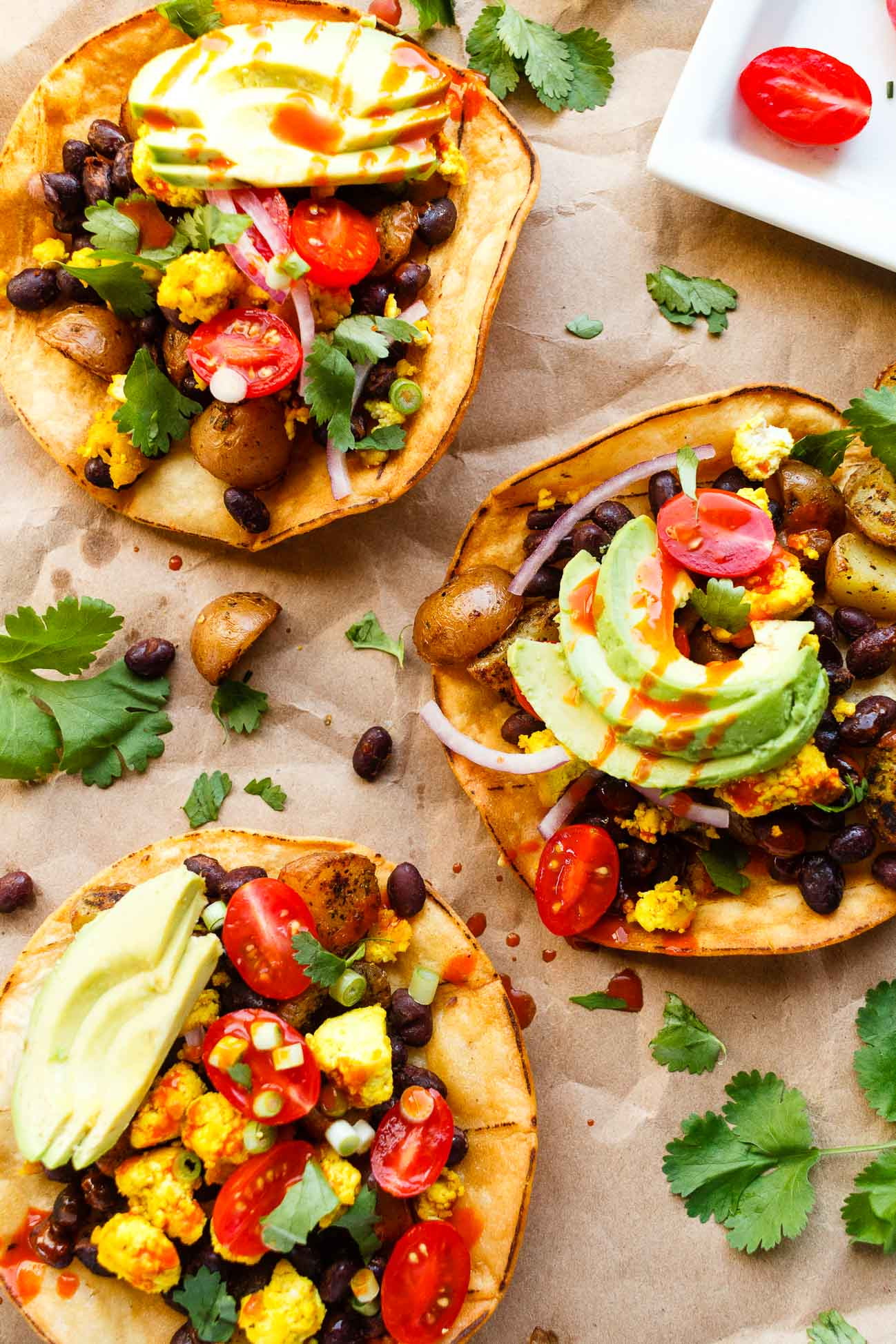 Warm Vegan Breakfast
 Vegan Breakfast Tostadas I LOVE VEGAN