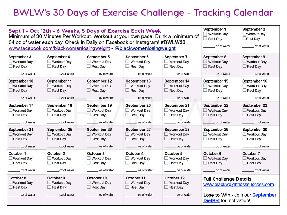 Weight Loss Exercise Challenge
 30 Day Exercise Challenge and DietBet
