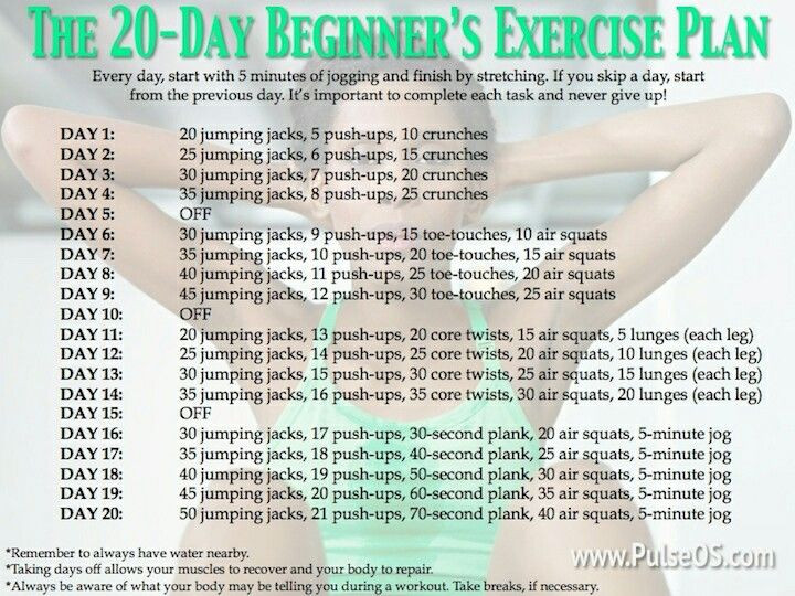 Weight Loss Exercise Plan Beginner
 Pin by Bleonahalili on Health