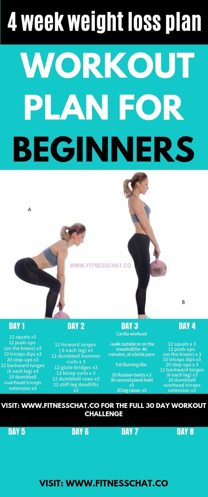 Weight Loss Exercise Plan Beginner
 workout plan for women Free weight loss workout routine