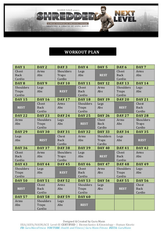 Weight Loss Exercise Plan Gym
 6 30 Day Workout Plan to Lose Weight Examples PDF