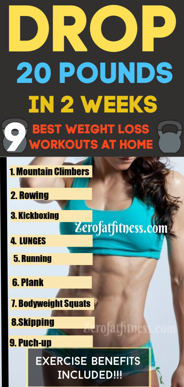 Weight Loss Exercise Plan Lose 20 Pounds
 Lose 20 Pounds in 2 Weeks 9 Best Weight Loss Workouts