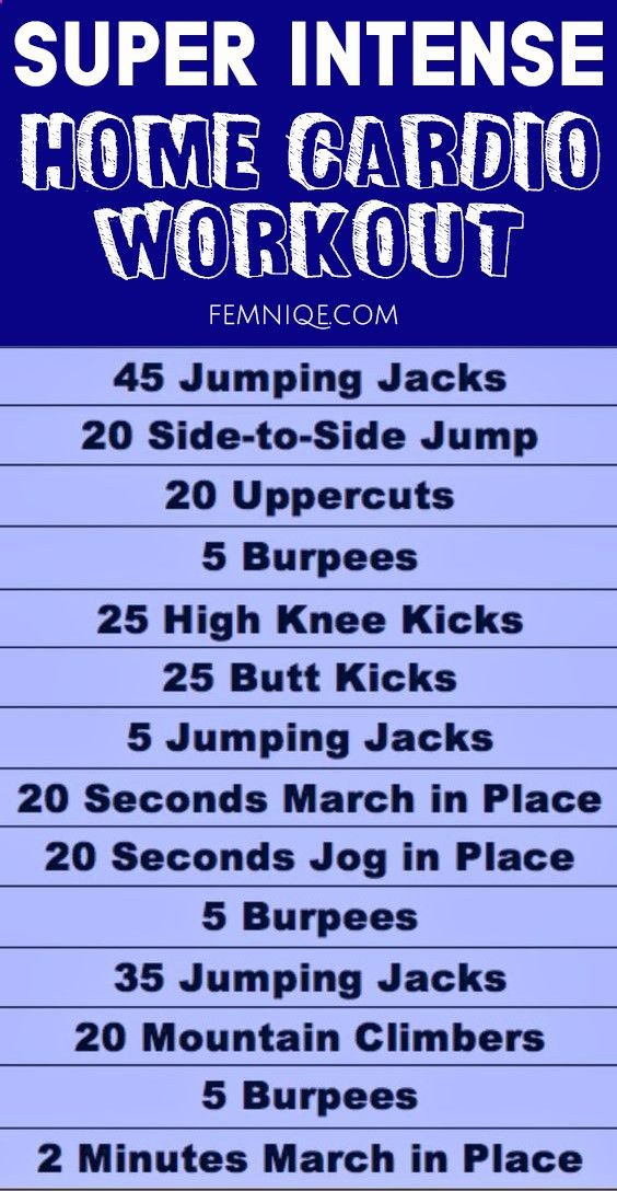 Weight Loss Exercises At Home Fat Burning Cardio Workouts
 Pin on Workouts