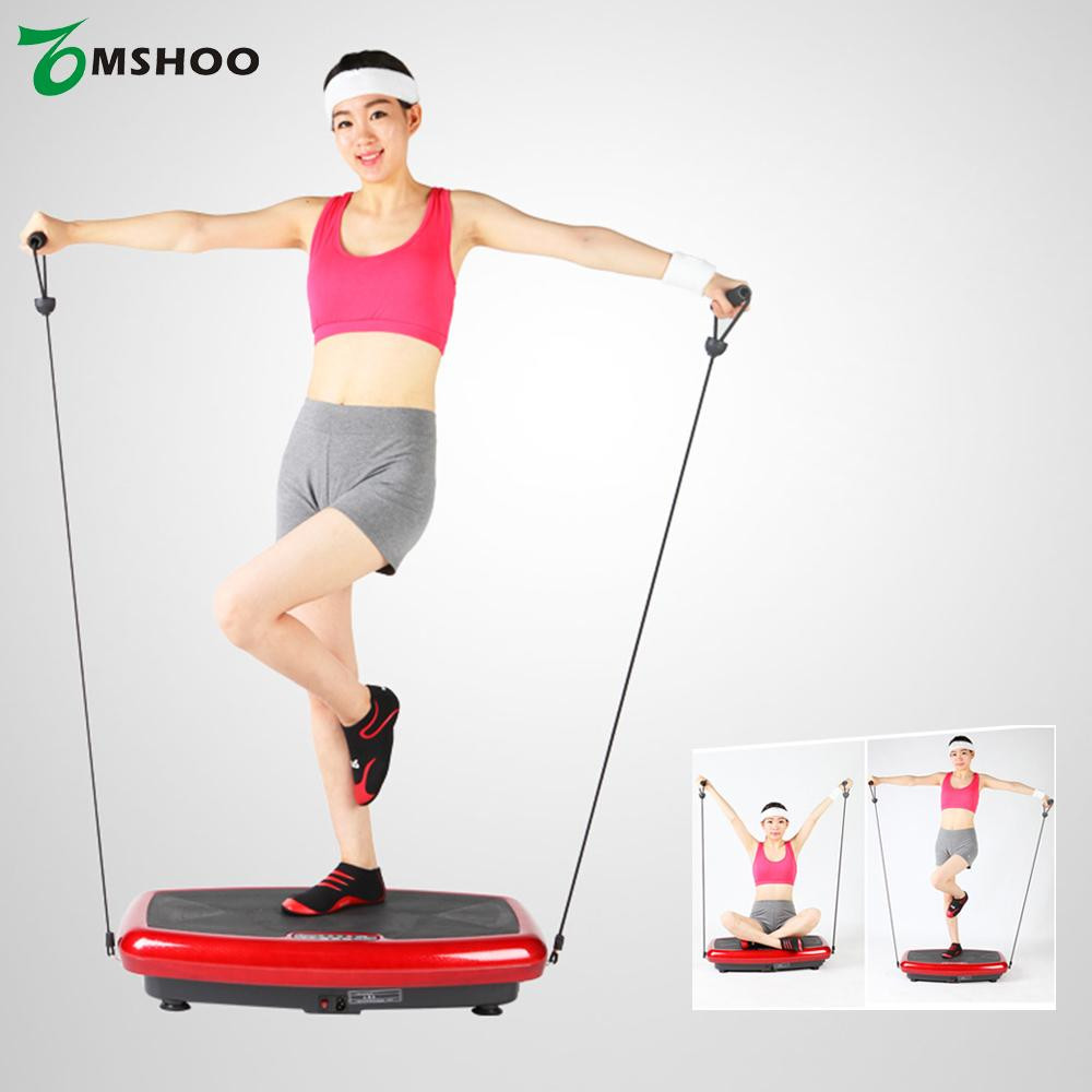 Weight Loss Exercises Gym Machines
 TOMSHOO Whole Body Vibration Platform Plate Fitness