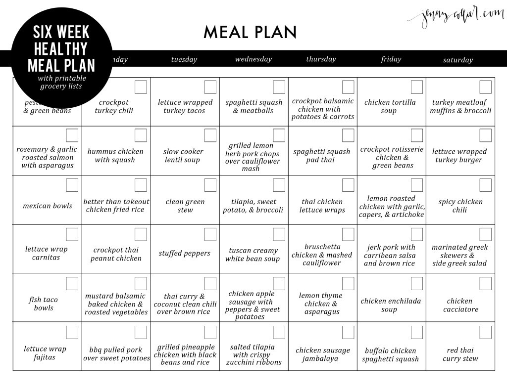 Weight Loss Meal Plan And Grocery List
 Free weight loss meal plans with grocery list weight loss