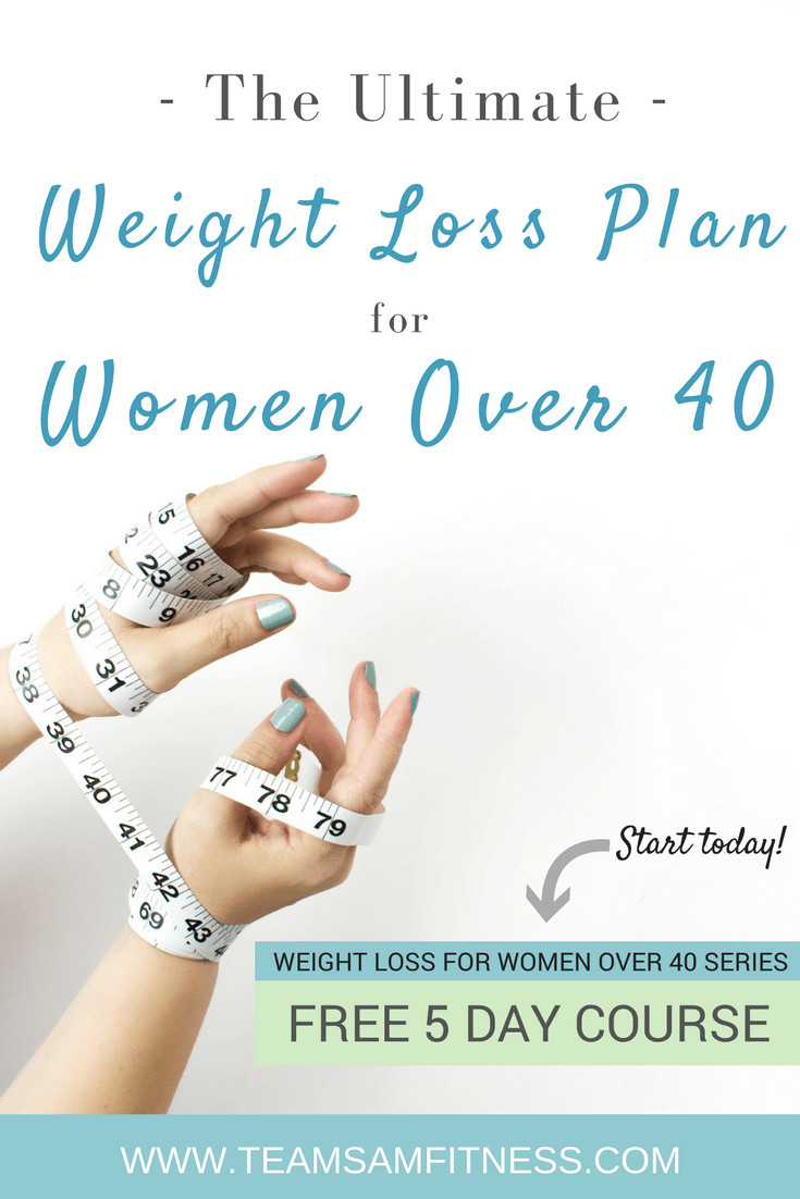 Weight Loss Meal Plans For Women Over 40
 The Ultimate Weight Loss Plan for Women Over 40 – TeamSam