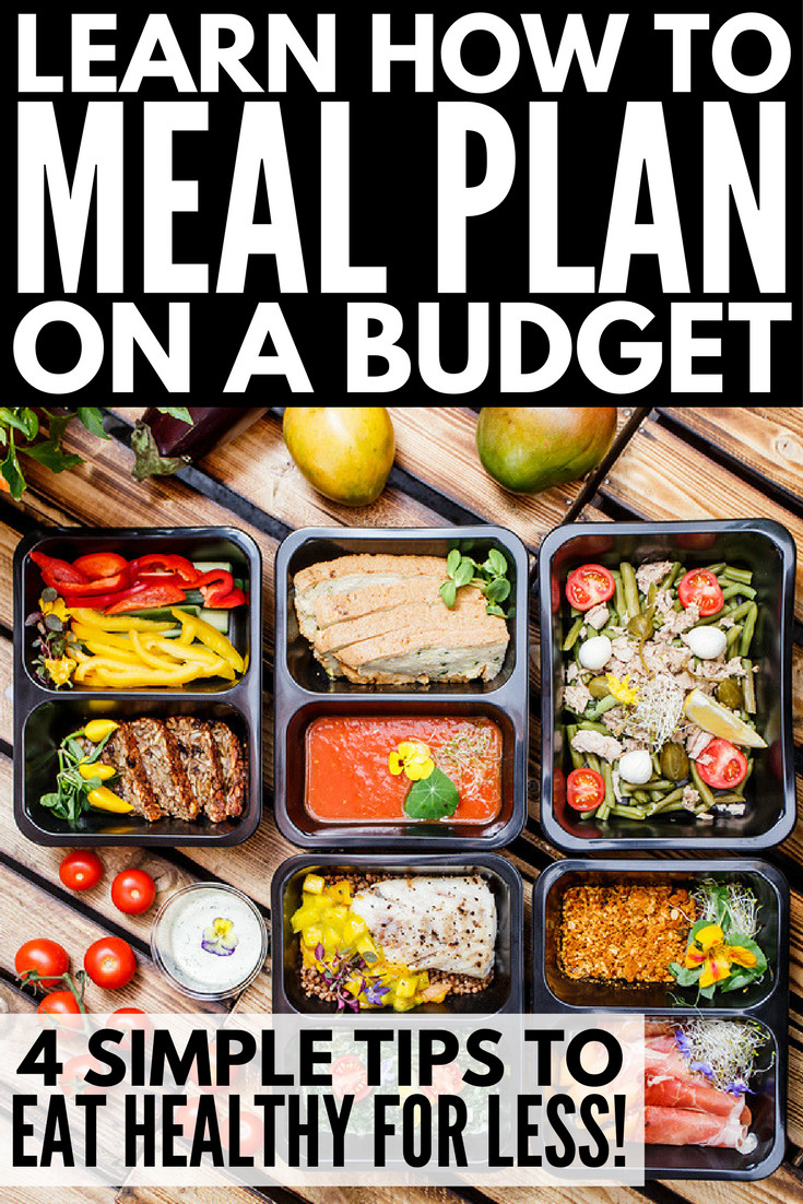 Weight Loss Meal Plans On A Budget
 Easy Weekly Meal Plan on a Bud in 4 Simple Steps