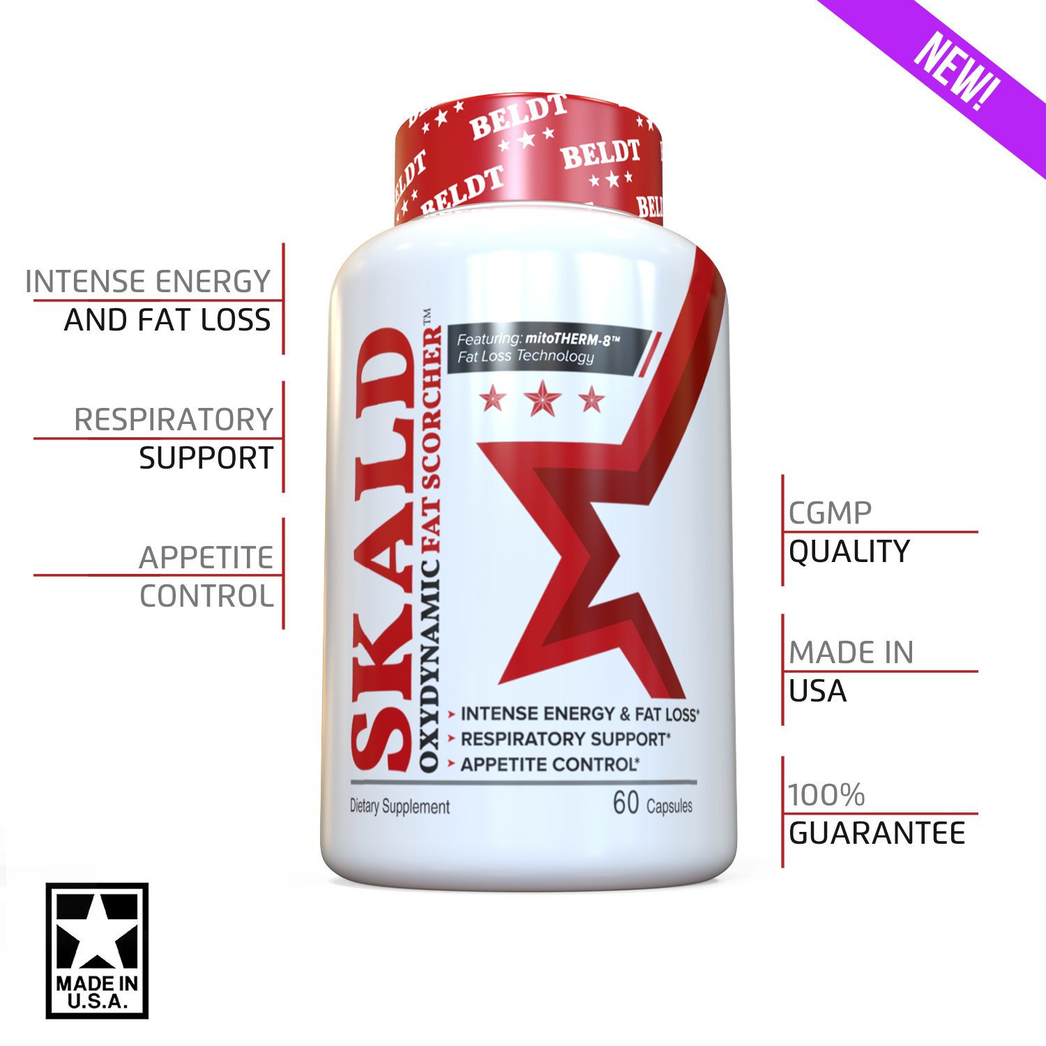 Weight Loss Supplements For Men
 SKALD First Fat Burner Weight Loss Pills with Repiratory