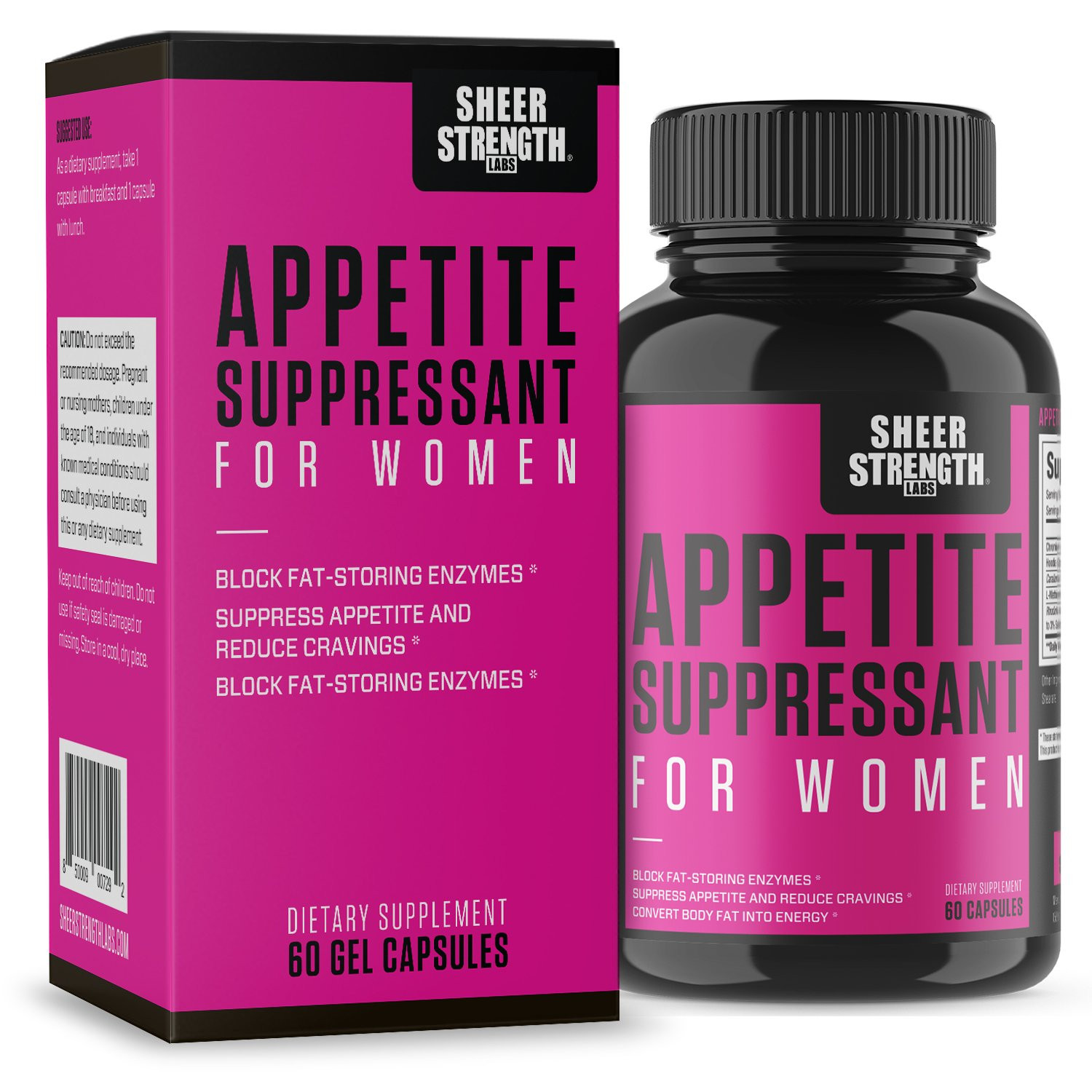 Miracle Burn 360 Weight Loss Capsules – Appetite Suppressant – 60 Count
