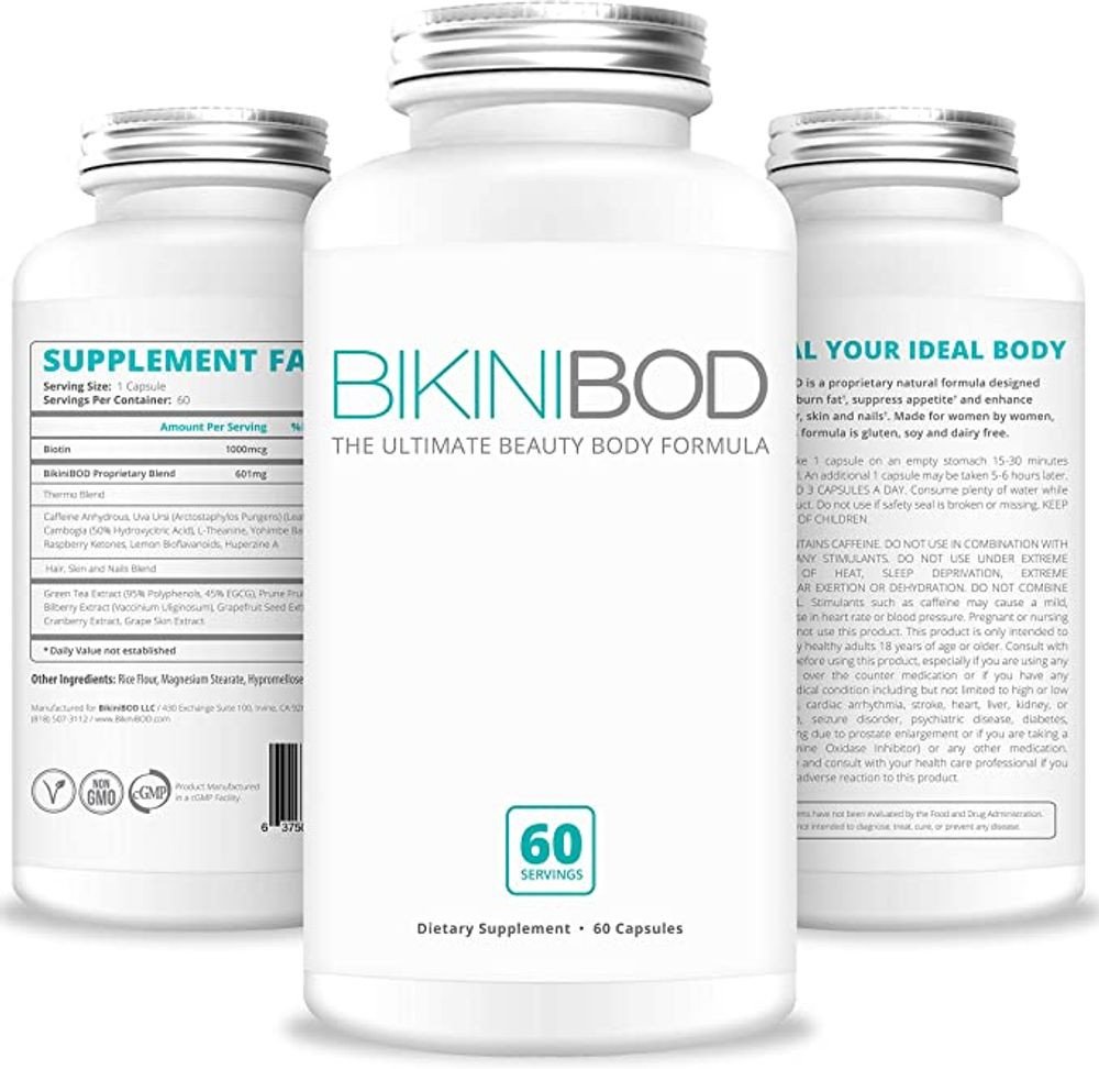 Weight Loss Supplements For Women That Work
 BikiniBOD Weight Loss Pills for Women Premium Vegan Fast
