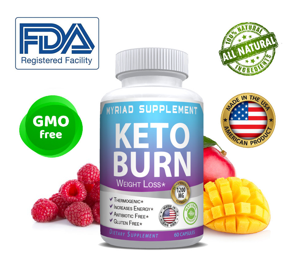 Weight Loss Supplements
 Keto Burn Diet Pills 1200 MG Best Ketosis Advanced Weight