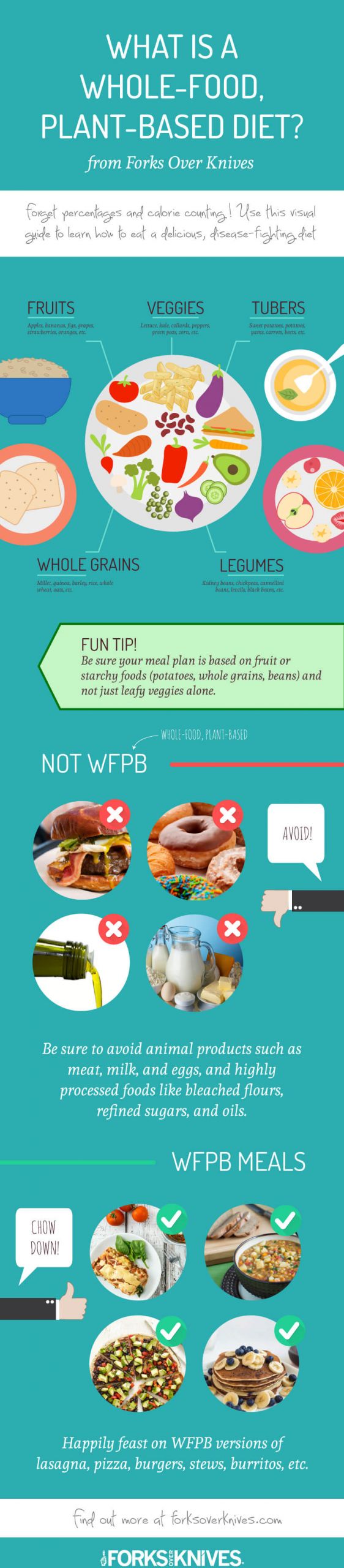 Wfpb Recipes Forks Over Knives Plant Based Diet
 What is a Whole Food Plant Based Diet [INFOGRAPHIC]