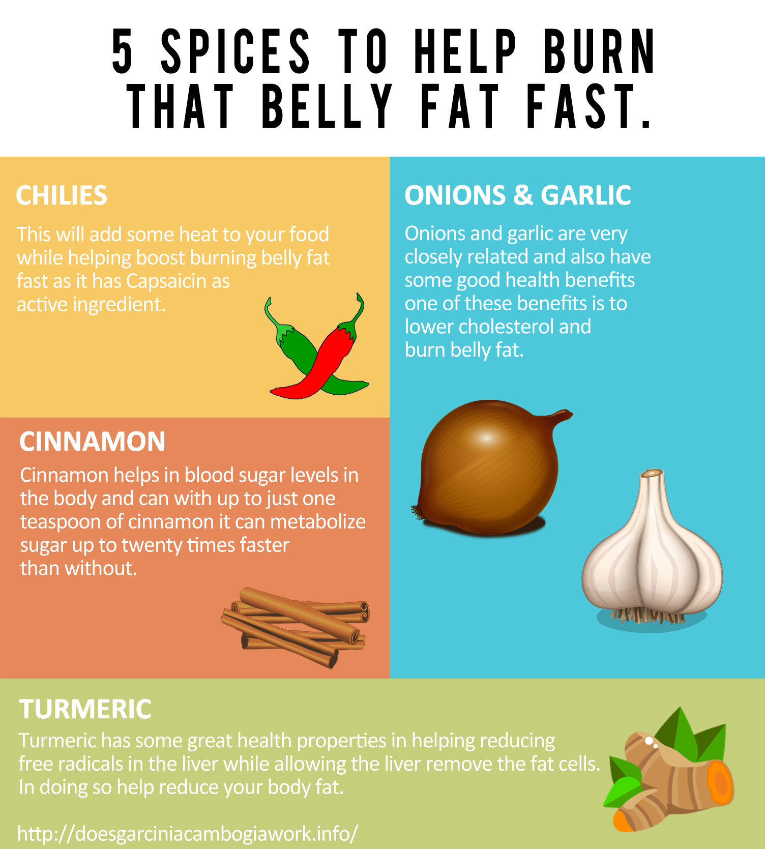 What Burns Belly Fat
 5 Spices That Help To Burn That Belly Fat Fast